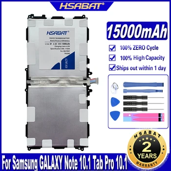 HSABAT 15000 мАч T8220E T8220C T8220U T8220K Аккумулятор для Samsung Galaxy Note 10.1 2014/SM-P601 P600 T520 T525 P605 P607T