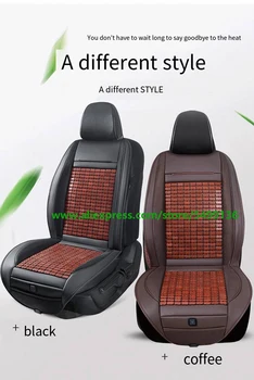 Летняя дышащая подушка для домашнего сиденья из ледяного шелка с электрическим охлаждением USB, Встроенные вентиляторы для всех автомобильных кресел